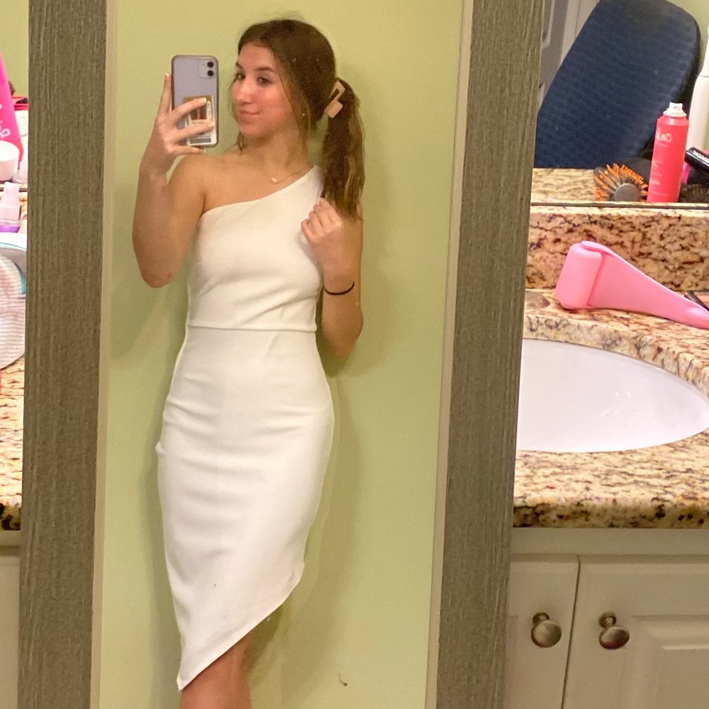 Formal White Dress